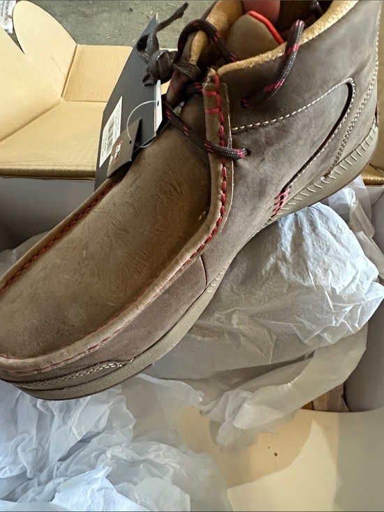 Cody James Men\'s Leather Comp Toe Boots in Brown new in box main image 5